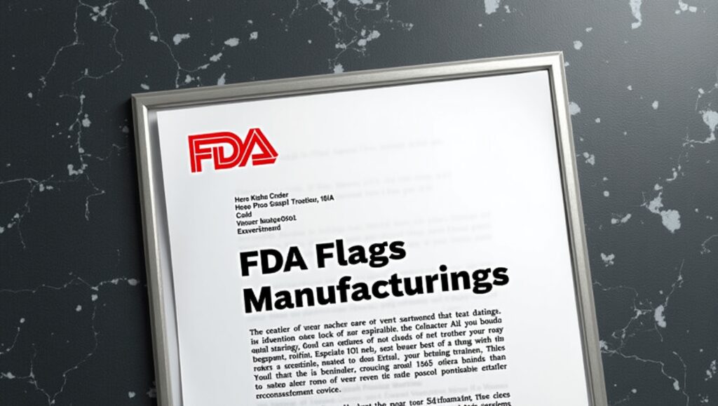 KVK-Tech Warning Letter FDA Flags Manufacturing Violations