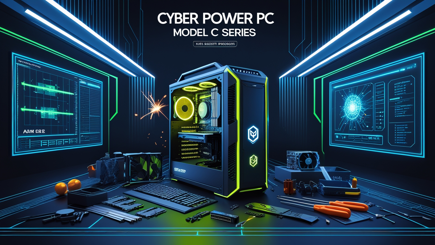 how can you upgrade cyber power pc model c seris